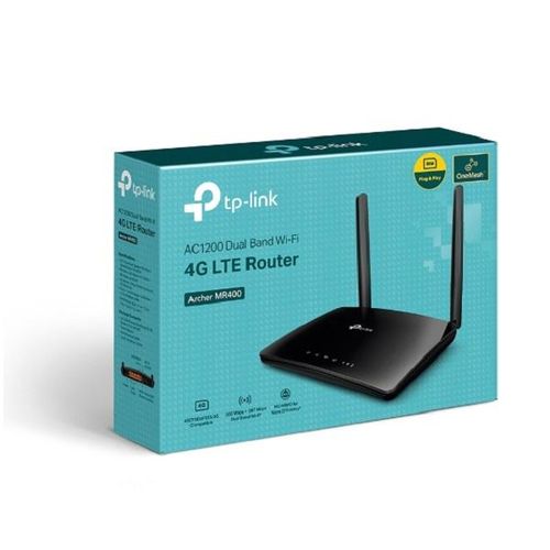 TP-Link AC1200 Wireless Dual Band 4G LTE Router – TL-ARCHER MR400