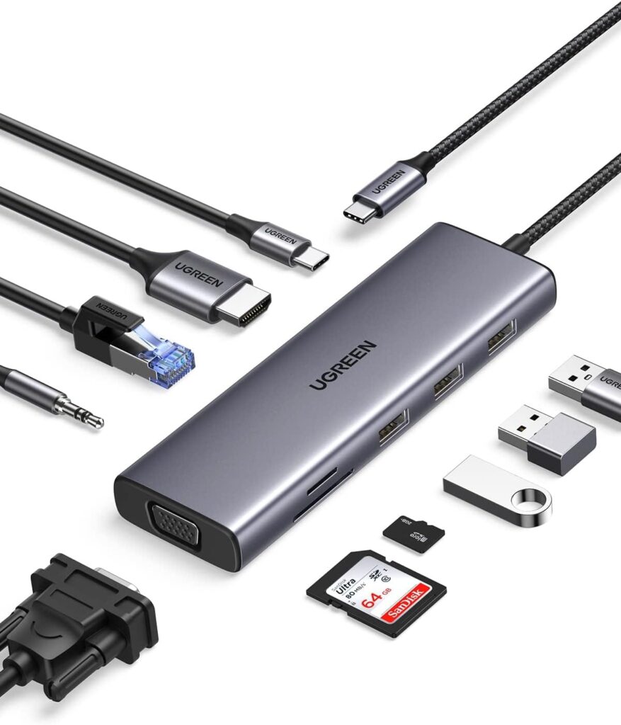 UGREEN USB-C Multifunction Adapter 10 in 1