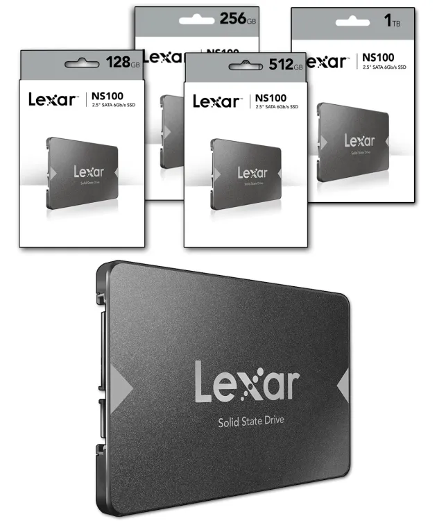 LNS100-512RB LEXAR NS100 2.5” SATA INTERNAL SSD 512GB